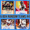 24TCF4- 2024 TOPPS CHROME HOBBY FOOTBALL 6 BOX 1/2 CASE RANDOM TEAMS BREAK #4