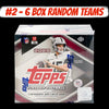 26TJF2- #2 - 2026 Topps Football Jumbo 6 Box Case Break - Random Teams