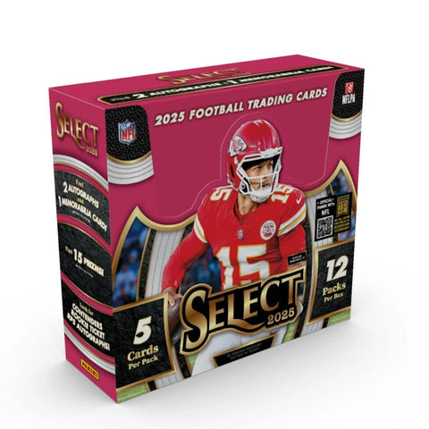 25PS1- 2025 Panini Select Football Hobby 3 Box Random Teams Break #1