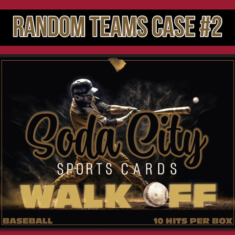 SWO2- SODA CITY “WALK OFF” BASEBALL REPACK - RANDOM TEAMS CASE BREAK #2