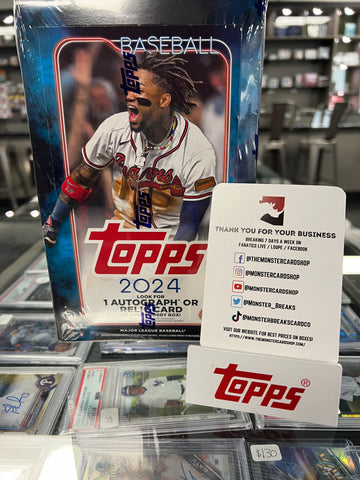 TS1H- 2024 TOPPS SERIES 1 HOBBY BOX- SHIPPED SEALED TO YOU!
